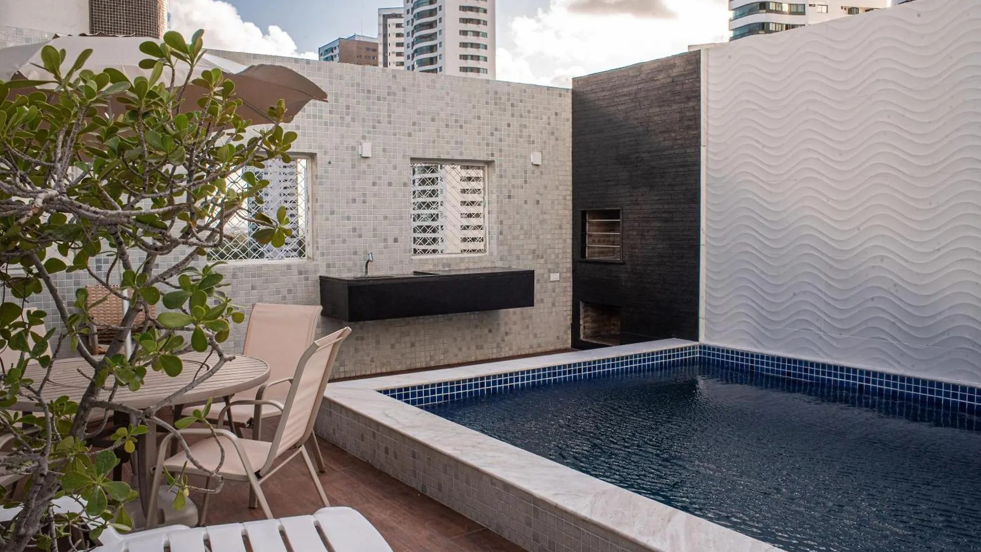 累西腓Luxury Penthouse With Private Pool公寓 0*, 累西腓 巴西